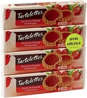 Mängden socker i Tartelettes fraise