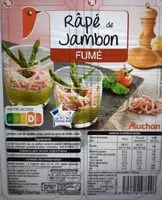 Mängden socker i Râpé de Jambon Fumé