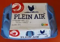 Mängden socker i Plein airx6