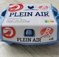 Mängden socker i Plein air label rougex6