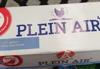 Mängden socker i Auchan oeufs ppa poule elevee en plein air sans ogm label rouge x12