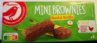 Mängden socker i Mini brownies chocolat noisettes