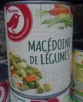 Mängden socker i Macédoine de légumes
