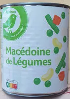 Mängden socker i Macédoine de légumes