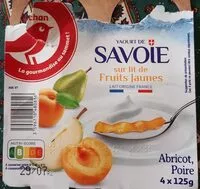 Mängden socker i YAOURT DE SAVOIE SUR LIT POIRE ou ABRICOT