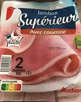 Mängden socker i Jambon cuit supérieur avec couenne