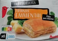 Mängden socker i Les feuilletésFriands Emmental