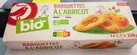 Mängden socker i Barquettes à l'abricot Bio