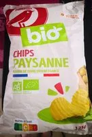 Mängden socker i Auchan BIO Chips paysanne