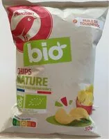 Mängden socker i CHIPS NATURE bio 6*30g