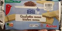 Mängden socker i Gaufrettes cacao 125g sans gluten
