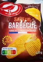 Mängden socker i Chips saveur barbecue