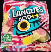 Mängden socker i Langues Acid