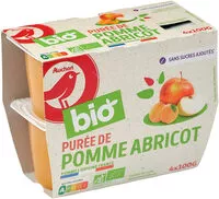 Mängden socker i Puree pomme abricot