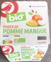 Mängden socker i Puree de pomme mangue