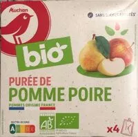 Mängden socker i Puree de pomme poire bio