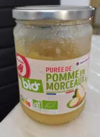 Mängden socker i Puree de pomme en morceaux