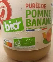 Mängden socker i Puree de pomme banane