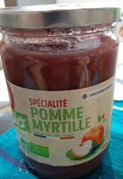 Mängden socker i Pomme myrtille