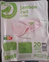 Mängden socker i Jambon cuit