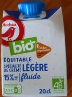 Mängden socker i Crème légère fluide