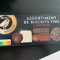 Mängden socker i Assortiment de biscuits fins 3 chocolats