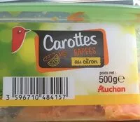 Mängden socker i Salade carottes râpées citron