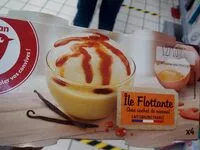 Mängden socker i Ile flottante sur crème anglaise