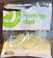 Mängden socker i Fromage râpé