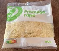 Mängden socker i Fromage râpé