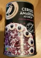 Mängden socker i Cerises Amarena dénoyautées au sirop lourd