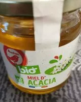 Mängden socker i Miel d'acacia Bio France