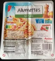 Mängden socker i Allumettes nature -25% de sel*