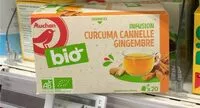 Mängden socker i AUCHAN BIO Infusion Curcuma Cannelle Gingembre