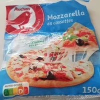 Mängden socker i Mozzarella en cossettes