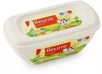 Mängden socker i Beurre doux