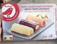 Mängden socker i Bûchettes fruits rouges - fruits exotiques, cassis - fruits exotiques, citron - fruits exotiques