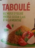 Mängden socker i Taboulé à l'huile d'olive vierge 3.4% et à la menthe