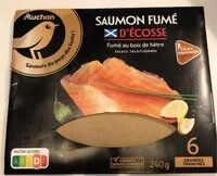 Mängden socker i saumon fumé d'Ecosse – salage traditionnel au sel sec - fumé au bois de hêtre