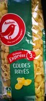 Mängden socker i Pâtes alimentaires de qualité supérieure à cuisson express : coudes rayés, macaroni, coquillettes, torti, farfalles, spaghetti