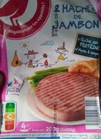 Mängden socker i 2 hachés jambon