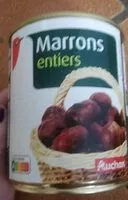 Mängden socker i Marrons entiers