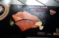 Mängden socker i saumon fumé d'Ecosse – salage traditionnel au sel sec - fumé au bois de hêtre