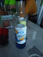 Mängden socker i Liqueur Curaçao bleu