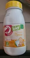 Mängden socker i Lait et céréales Nature Bio 25 cl dès 6 mois