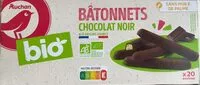 Mängden socker i Bâtonnets chocolat noir