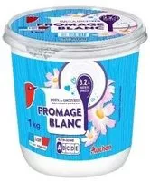 Mängden socker i Fromage blanc 3,2% de matière grasse