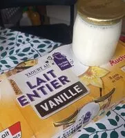 Mängden socker i Yaourts au lait entier, sucré, à la vanille