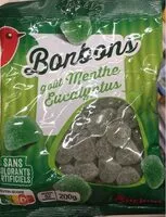 Mängden socker i Gommes goût menthe-eucalyptus