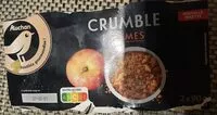 Mängden socker i Crumble aux pommes